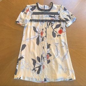Anthropologie Vineet Bahl Floral Shift Dress size XS